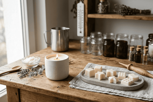 Cera de soja de alto y bajo punto de fusión: diferencias clave