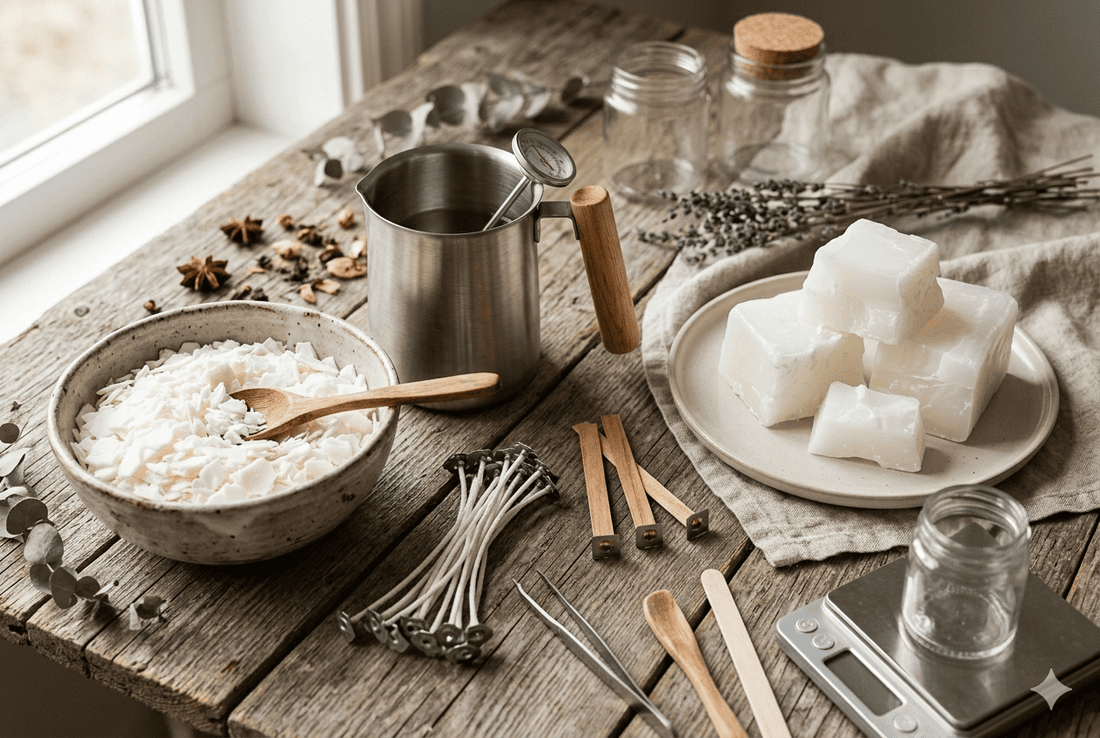 Parafina o cera de soja: diferencias y cuál elegir