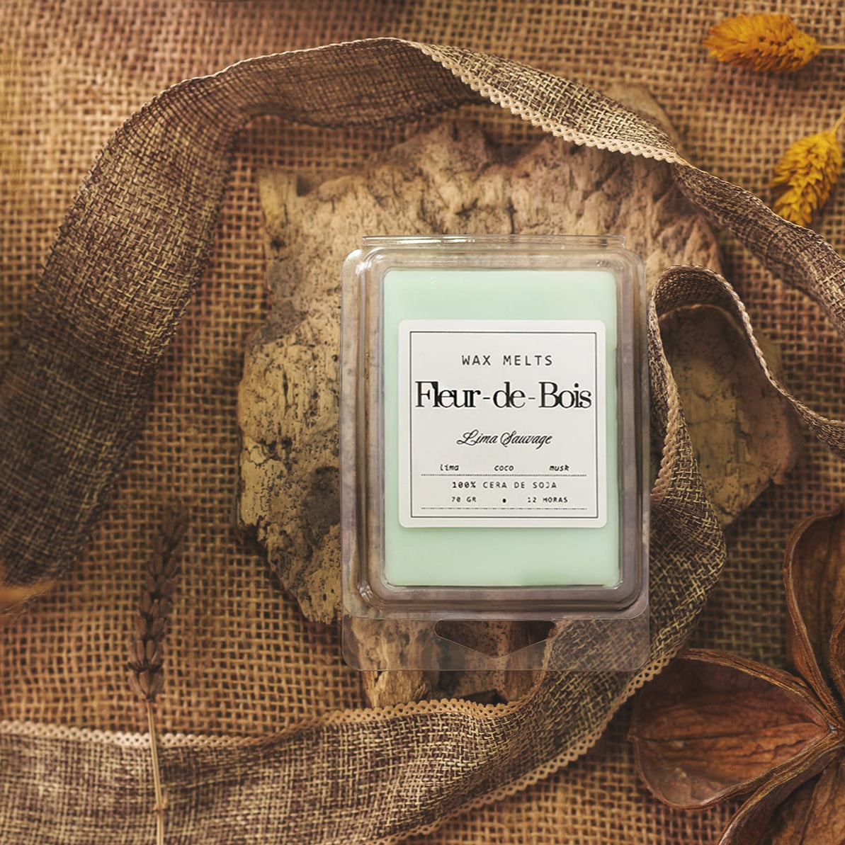 Wax Melts Barra de chocolate LIMA SAUVAGE
